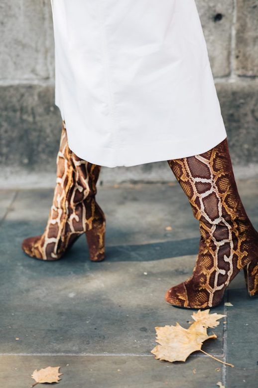 styling animal print shoes
